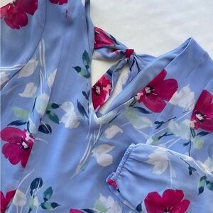 International Concepts INC Floral Shift Dress Large